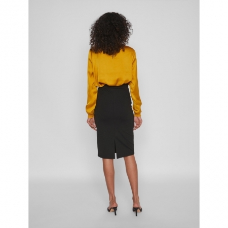 VIARMERONE HW TUBE SKIRT - NOO 178035 Black