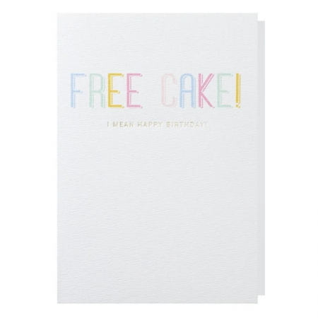 Free cake! -