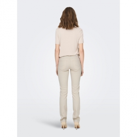 ONLALICIA REG STRT DNM DOT019 234755 Ecru