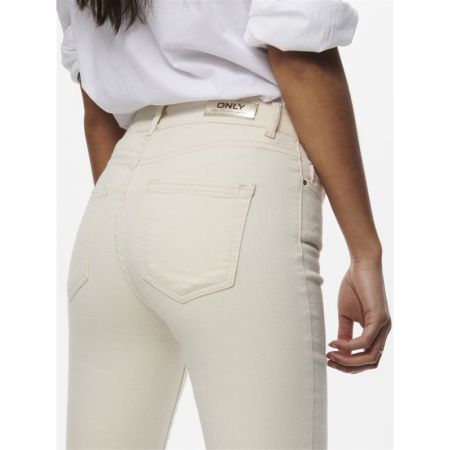 ONLBLUSH MID FLARED DNM DOT019 234755 Ecru