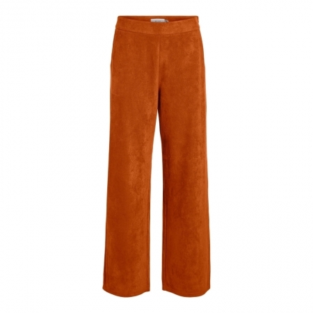 VISUDAS RW WIDE PANTS - NOOS 242155 Caramel
