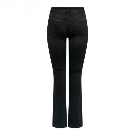 ONLBLUSH MID FLARED DNM TAI109 Washed Black