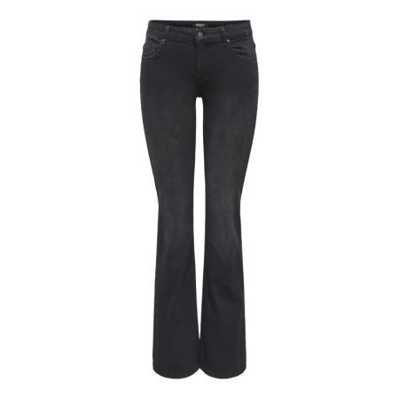 ONLBLUSH MID FLARED DNM TAI109 Washed Black