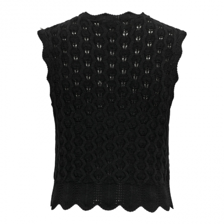 ONLLUNA LIFE SL O-NECK TANK NO 177911 Black