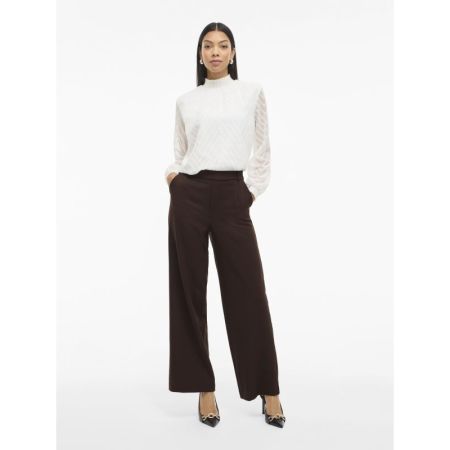 VIVARONE HW WIDE PANT - NOOS 196326 Coffee B