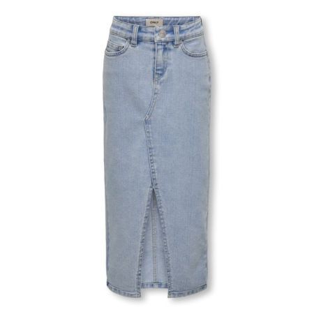 KOGSIRI FRONT SLIT SKIRT DNM G 177934 Light Bl