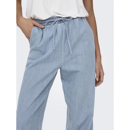 JDYPENNY LOOSE PANTS DNM 177934 Light Bl