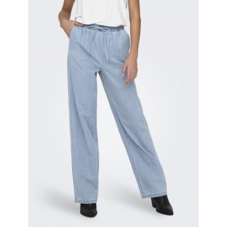 JDYPENNY LOOSE PANTS DNM 177934 Light Bl