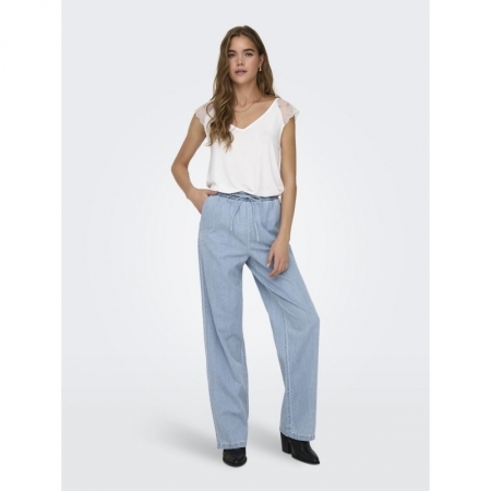 JDYPENNY LOOSE PANTS DNM 177934 Light Bl