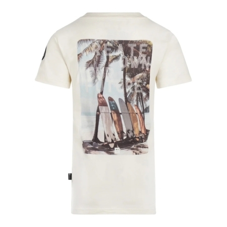 T-SHIRT SS OFF WHITE