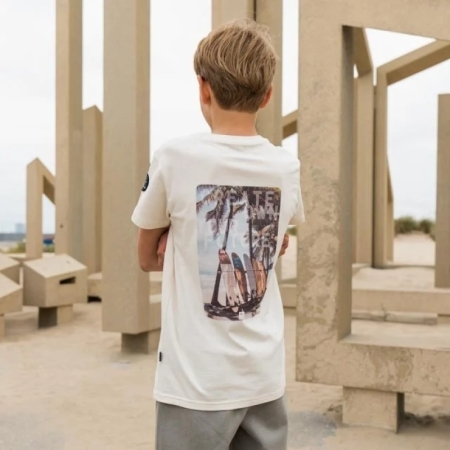 T-SHIRT SS OFF WHITE