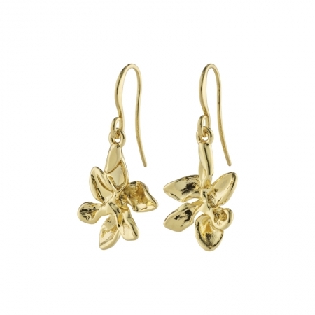 RIKO RECYCLED EARRINGS GOLD PLATED