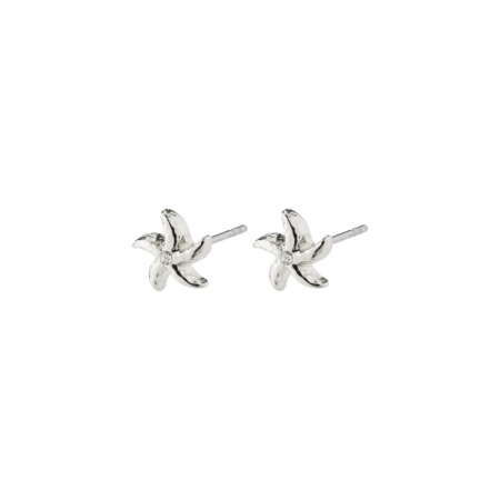OAKLEY RECYCLED STARFISH EARRI SILVER PLATED