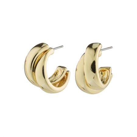 ORIT RECYCLED EARRINGS GOLD PLATED