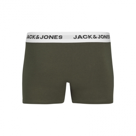 JACBASIC WHITE WB TRUNKS 5 PAC 178012001 Black