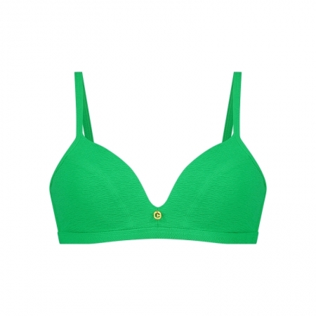 TOP TRIANGLE PADDED WIRED 5063 BRIGHT GREEN