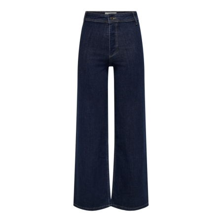 JDYVANESSA HW WIDE JEANS DNM 177938 Dark Blu