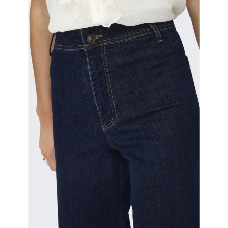 JDYVANESSA HW WIDE JEANS DNM 177938 Dark Blu