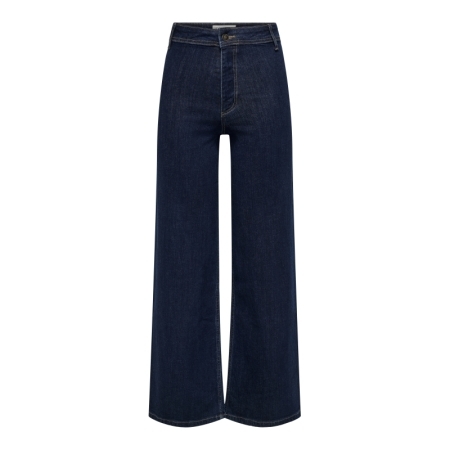 JDYVANESSA HW WIDE JEANS DNM 177938 Dark Blu