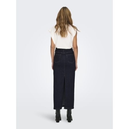 ONLWALO MW SLIT DNM MAXI SKIRT 177938 Dark Blu