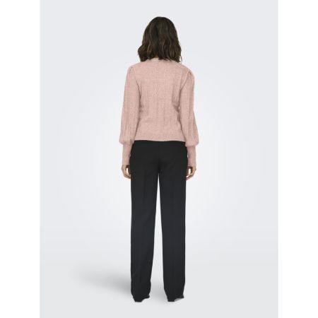ONLKATIA LS STRUC PUFF ONECK C 177951002 Rose