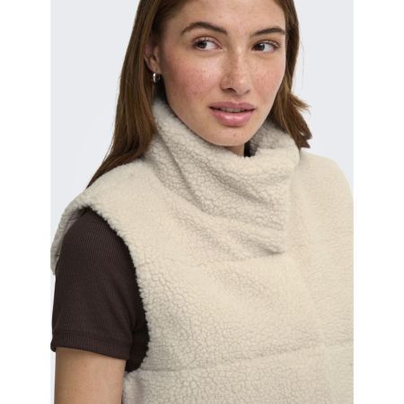 ONLSANDRA TEDDY WAISTCOAT LIFE 189959 Pumice S