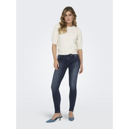 ONLBLUSH MID SKINNY DNM REA409 263995 Blue Bla
