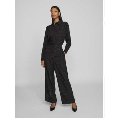 VISIMILETTA O-NECK LS SHIRT 295042 Black Be