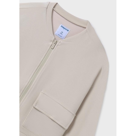 BOMBER JACKET 080 SAND
