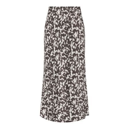 ONLCHIGO ANKEL SATIN SKIRT WVN 206971002 Mole/