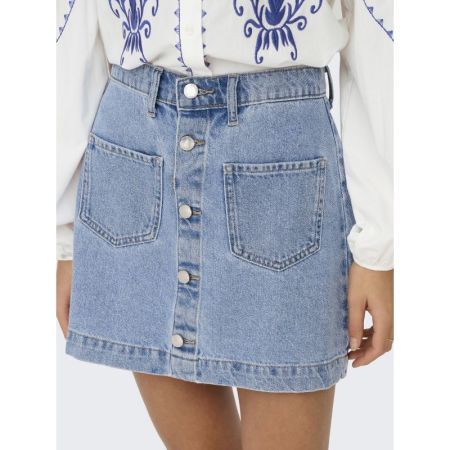 ONLAMAZING HW SKIRT TAI DNM NO 177934 Light Bl