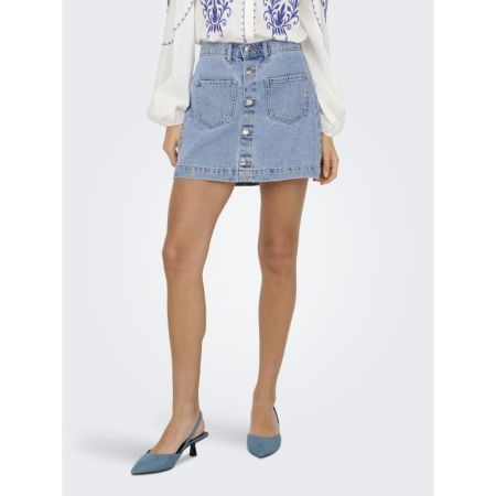 ONLAMAZING HW SKIRT TAI DNM NO 177934 Light Bl
