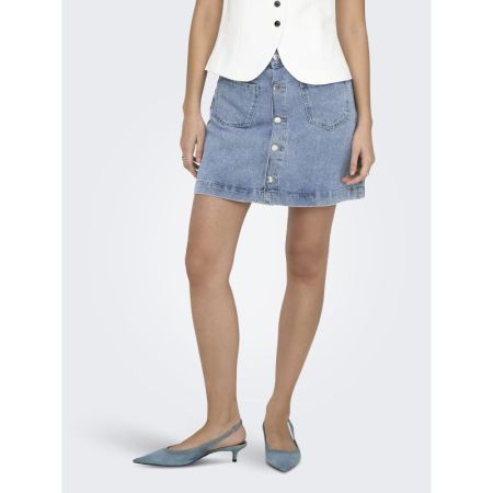 ONLAMAZING HW SKIRT TAI DNM NO 177934 Light Bl