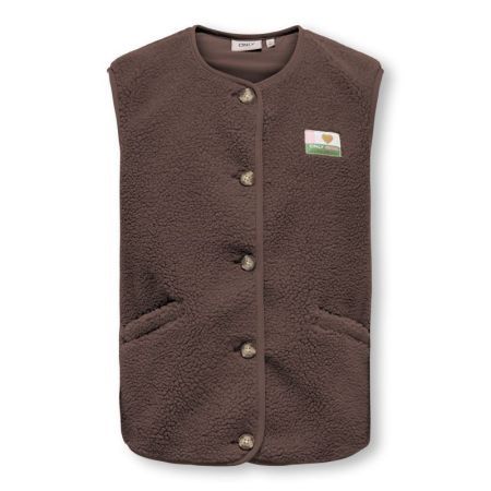 KOGBABY TEDDY VEST CS PNT 286415001 Choco