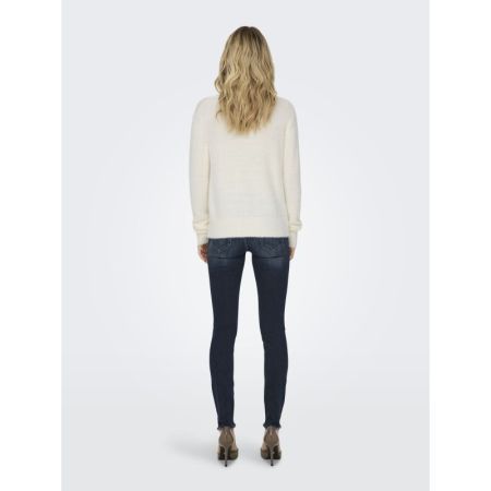ONLELLA PIUMO LS V-NECK KNT 177922 Cloud Da