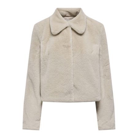 JDYMACY LIFE FAUX FUR JACKET O 201511 Moonbeam