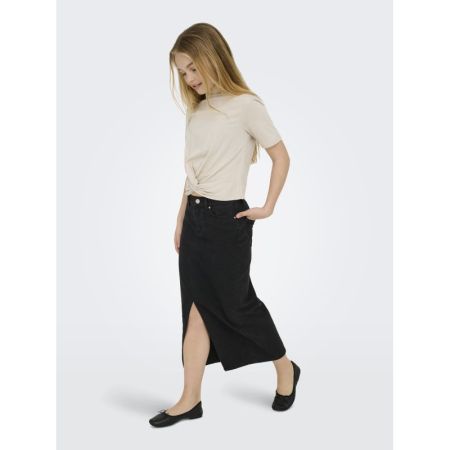 KOGSIRI FRONT SLIT SKIRT WB DN 278217 Washed B
