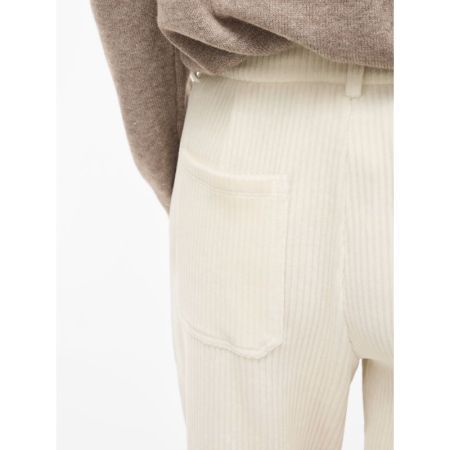 VIKITA RW WIDE CORDUROY PANTS 177853 Birch