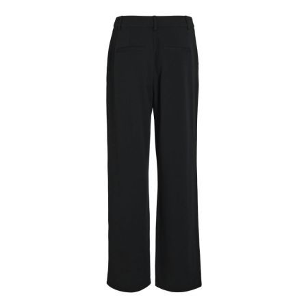 VICLUA HW WIDE BUTTON PANTS- N 178035001 Black