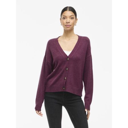 VIRIL V-NECK KNIT CARDIGAN - N 198186001 Fig/D