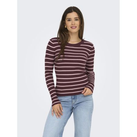 ONLLOUISA LS PULLOVER KNT 294415007 Mauve