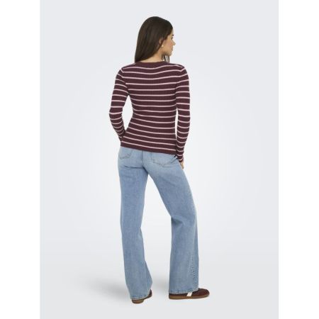 ONLLOUISA LS PULLOVER KNT 294415007 Mauve