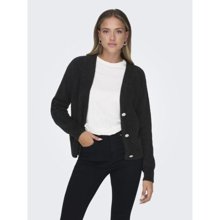 ONLELLA PIUMO LS CARDIGAN KNT 177911 Black