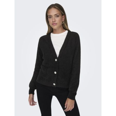 ONLELLA PIUMO LS CARDIGAN KNT 177911 Black