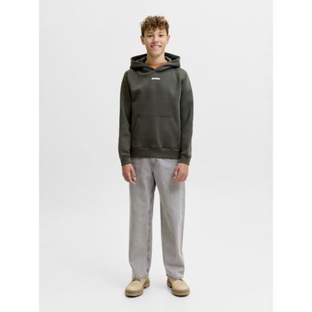 JCOCLUB BACK SCRIPT SWEAT HOOD 176651001 Peat/