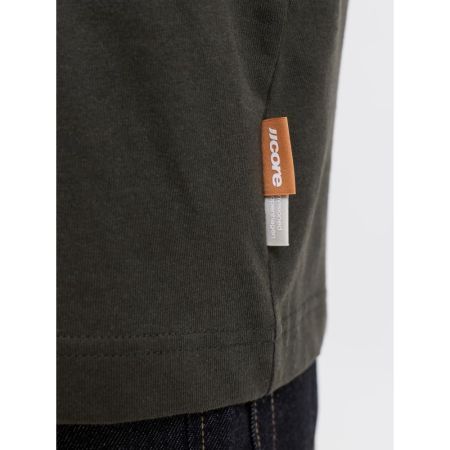 JCOCLUB BACK SCRIPT TEE SS CN 176651001 Peat/