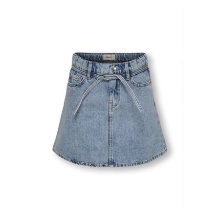 KOGEDEN BELT A-SKIRT DNM PIM 177934 Light Bl