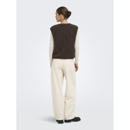 ONLINES TEDDY WAISTCOAT CC OTW 286415 Chocolat