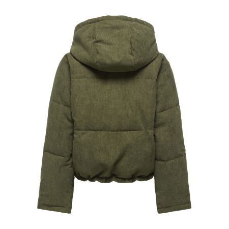 ONLZAHARA CORDUROY PUFFER CC O 206830 Burnt Ol