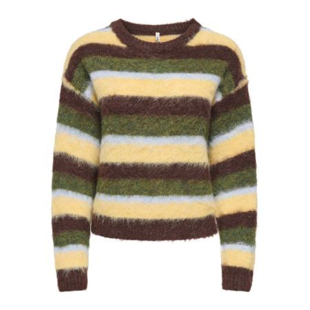 ONLPERIL LS O-NECK CC KNT 258375001 Pinec
